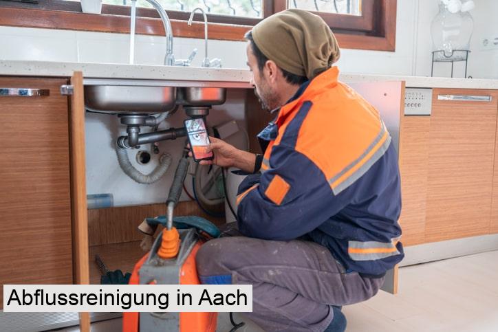 Abflussreinigung in Aach