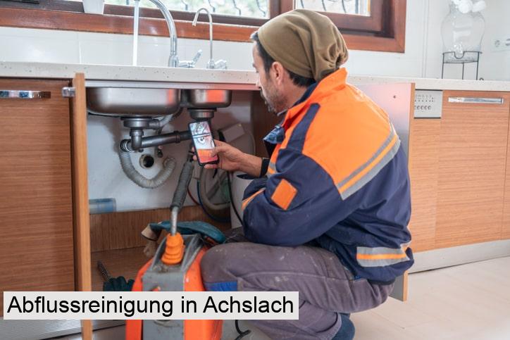 Abflussreinigung in Achslach