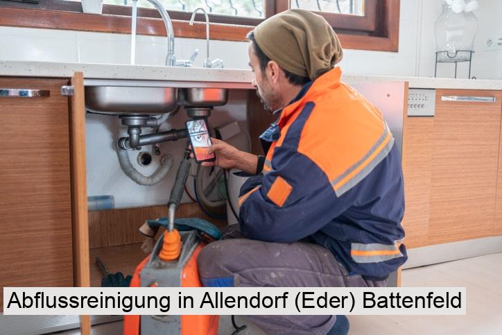 Abflussreinigung in Allendorf (Eder) Battenfeld