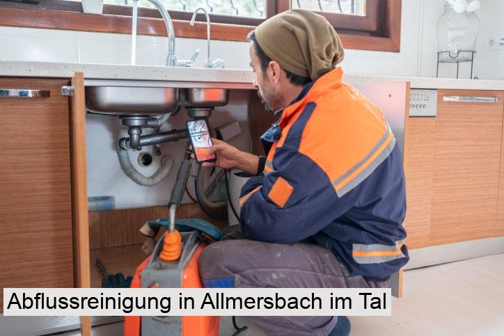 Abflussreinigung in Allmersbach im Tal