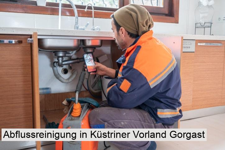 Abflussreinigung in Küstriner Vorland Gorgast
