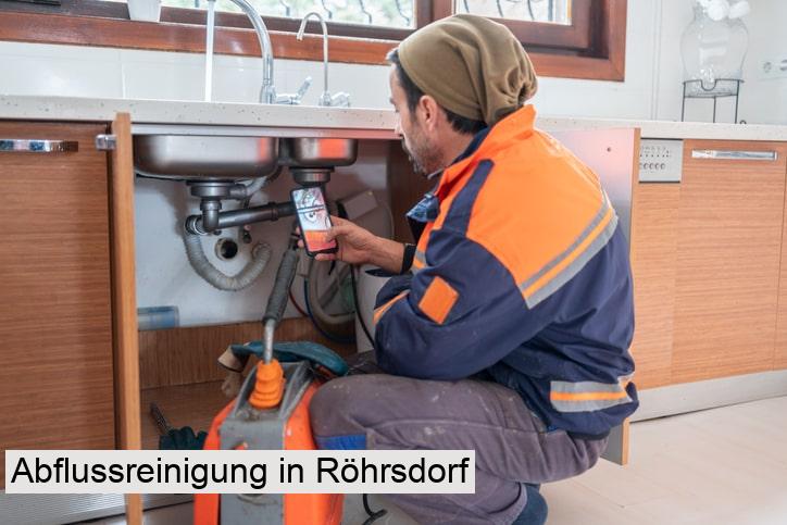 Abflussreinigung in Röhrsdorf