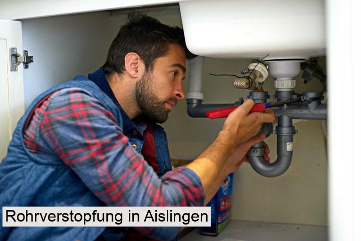 Rohrverstopfung in Aislingen