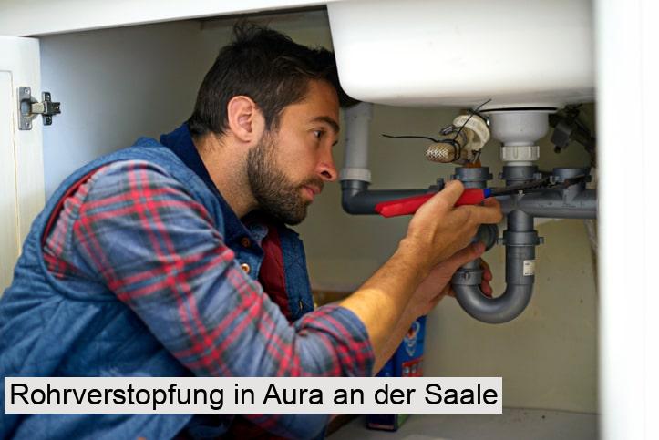 Rohrverstopfung in Aura an der Saale