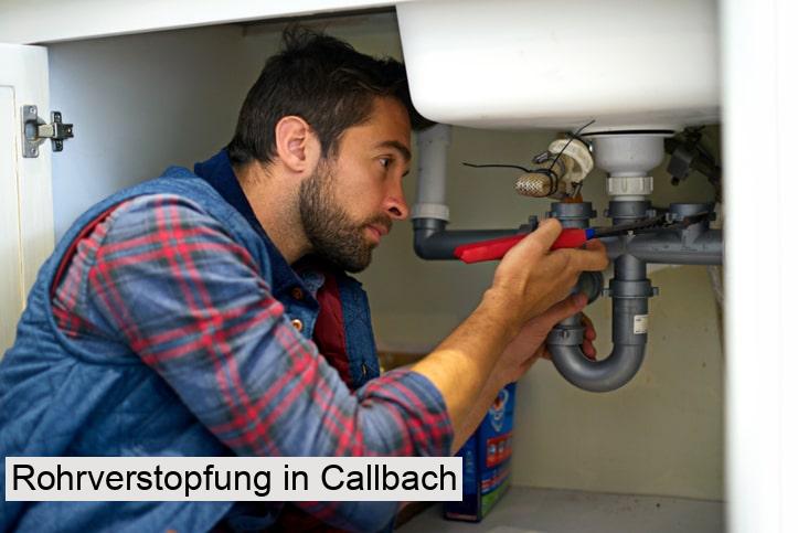 Rohrverstopfung in Callbach