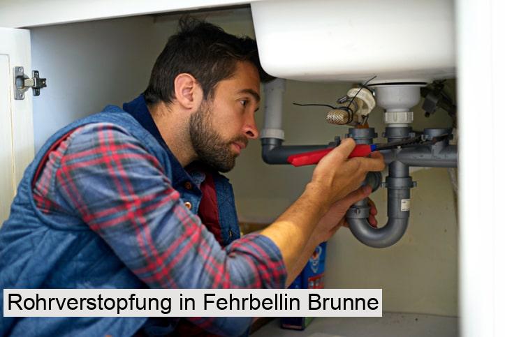 Rohrverstopfung in Fehrbellin Brunne