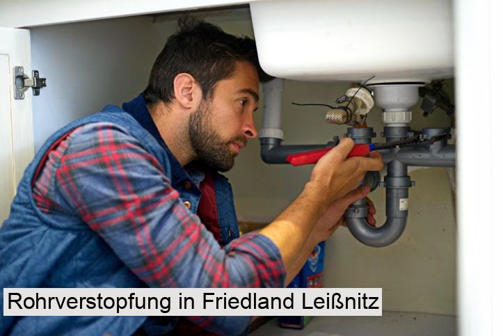 Rohrverstopfung in Friedland Leißnitz