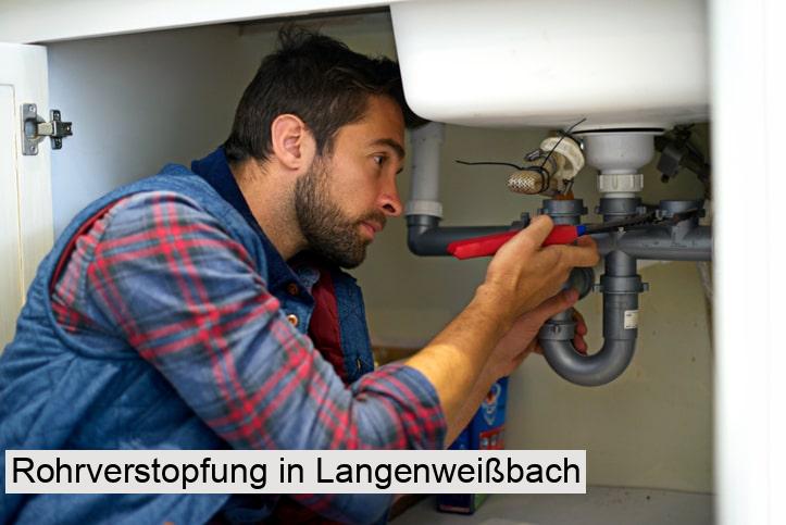 Rohrverstopfung in Langenweißbach