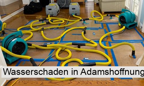 Wasserschaden in Adamshoffnung