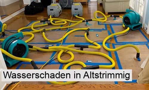 Wasserschaden in Altstrimmig