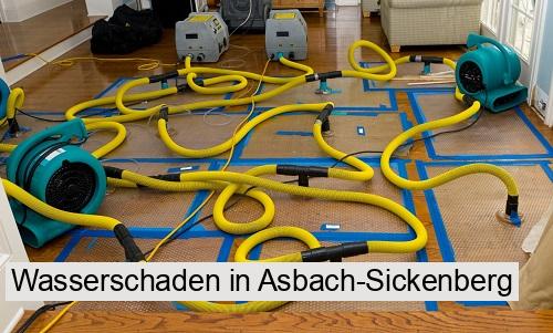 Wasserschaden in Asbach-Sickenberg
