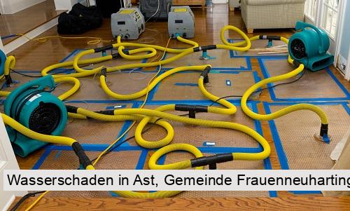 Wasserschaden in Ast, Gemeinde Frauenneuharting