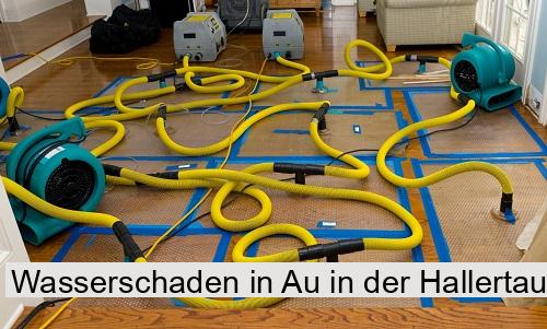 Wasserschaden in Au in der Hallertau