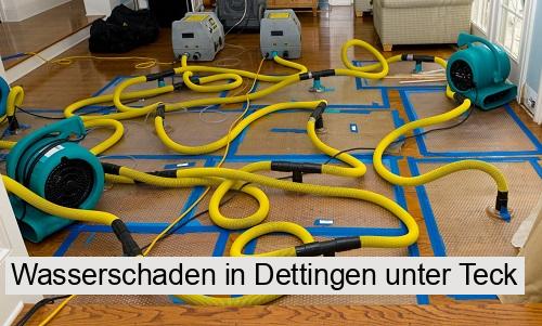 Wasserschaden in Dettingen unter Teck